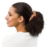 Image 3 of Tulip Tree Flower Hair Scrunchie