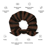 Image 6 of Musa Ladyfingers Hair Scrunchie - Striped