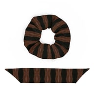 Image 5 of Musa Ladyfingers Hair Scrunchie - Striped