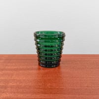 Image 1 of Aino Aalto Bölgeblick 4052 Green Glass Tumbler