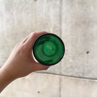 Image 3 of Aino Aalto Bölgeblick 4052 Green Glass Tumbler