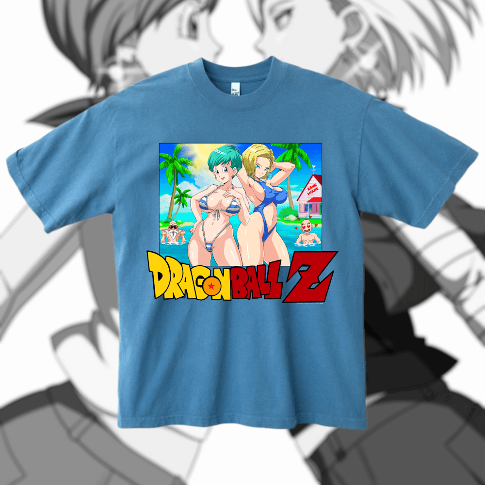Image of “In-Saiyan Summer Vacation!” - OCEAN BLUE