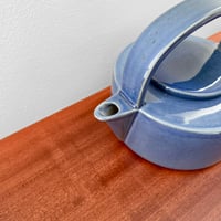 Image 3 of Signe Persson-Melin Rörstrand Blue Stoneware Teapot