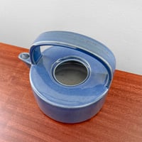 Image 4 of Signe Persson-Melin Rörstrand Blue Stoneware Teapot