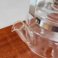 Image 3 of Signe Persson-Melin Boda Nova Glass Teapot with Teak Handle