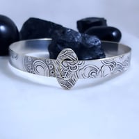Image 1 of Buckle Style Serving Tray Bangle 