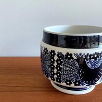 Image 2 of Arabia Finland Sinilintu Large Chocolate Cup