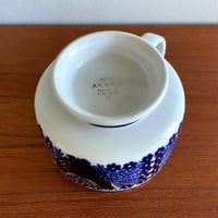 Image 4 of Arabia Finland Sinilintu Large Chocolate Cup