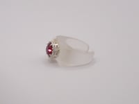 Image 4 of Red Stone and White Dress