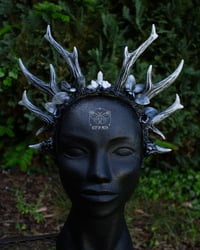 Image 3 of Eikthyrnir Headpiece - also available in gold or copper