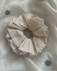 Image 2 of Polka Dot Ruffle Scrunchie #1