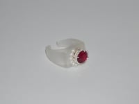 Image 12 of Red Stone and White Dress