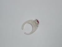 Image 13 of Red Stone and White Dress