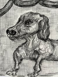Image 3 of Sausages. Original drawing