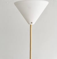Image 6 of LAMPARA VINTAGE DE TECHO AMARILLA (b), AÑOS 70