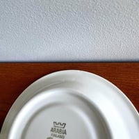 Image 5 of Arabia Finland Faenza Black Tea Cup with Saucer