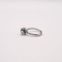 Image 2 of Iridescent Water-Drop Ring