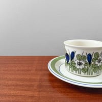 Image 2 of Arabia Finland Krokus Coloured Tea Cup with Saucer