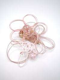 Image 1 of Pink Corsage Hair Clip