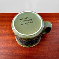 Image 3 of Arabia Finland Hilkka-Liisa Ahola Large Green Mug