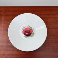 Image 3 of Arabia Finland Valmu Tea Cup Trio Set