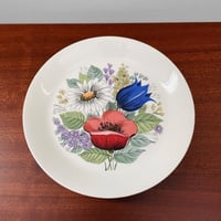 Image 4 of Arabia Finland Valmu Tea Cup Trio Set