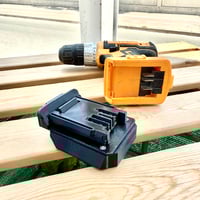 Image 3 of INGCO/TOTAL P20s Adapter to Parkside X20 LIDL Battery Converter-Makita,Milwaukee,Ryobi,Einhell,Bosch