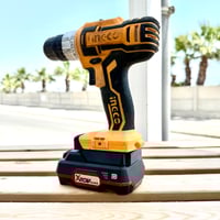 Image 2 of INGCO/TOTAL P20s Adapter to Parkside X20 LIDL Battery Converter-Makita,Milwaukee,Ryobi,Einhell,Bosch