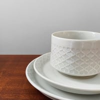 Image 2 of Quistgaard Cordial Palet Off-White Tea Cup Trio Set