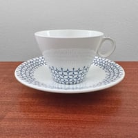 Image 1 of Gustavsberg Tsing Tea Cup with Saucer