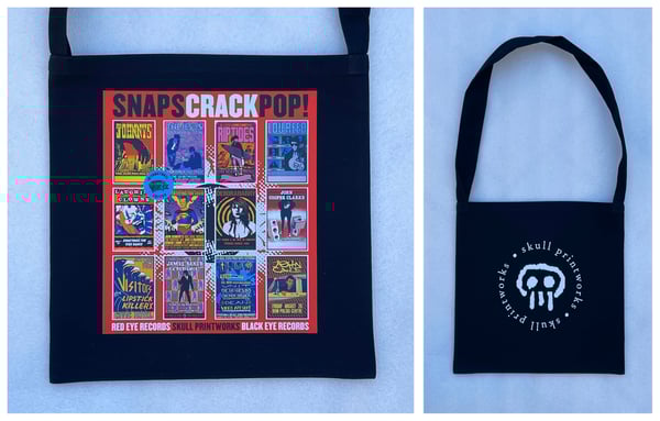 Image of SNAPS CRACK POP tote bag