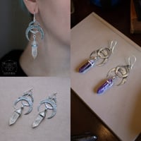 Image 1 of Máni Earrings (silver plated)