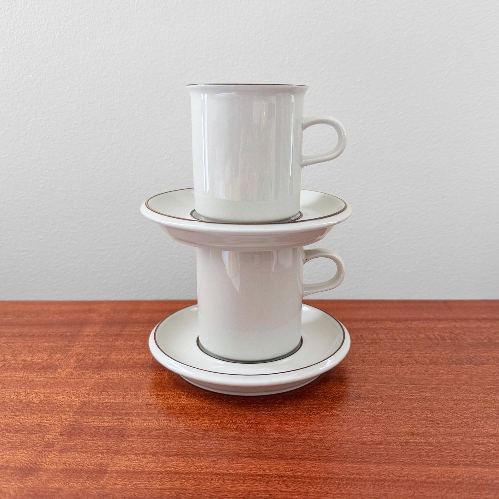 Arabia Finland Fennica Coffee Cups with Saucers | Nordic Wares Store