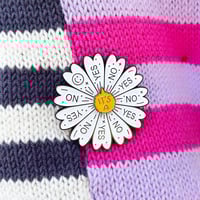 Image 2 of Decisions, Decisions Enamel Pin