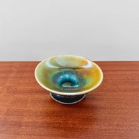 Image 2 of Arabia Finland Liisa Hallamaa Hand-Painted Candle Holder