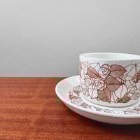 Image 2 of Gustavsberg Rosenfält Tea Cup with Saucer