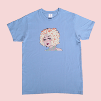 Anime Girl Print T-shirt