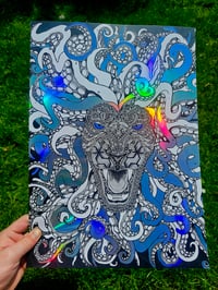 Image 1 of King of the sea foil print