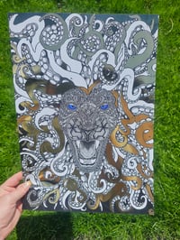 Image 2 of King of the sea foil print