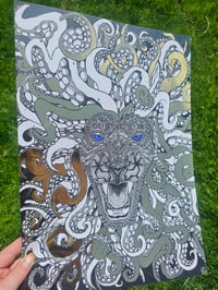 Image 3 of King of the sea foil print