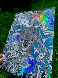 Image 4 of King of the sea foil print