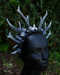 Image 5 of Eikthyrnir Headpiece - also available in gold or copper