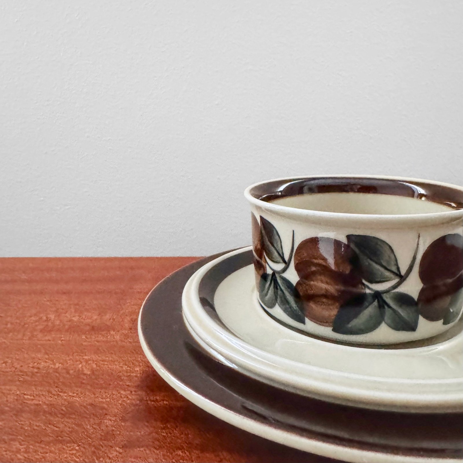 Arabia Finland Ruija Tea Cup Trio Set | Nordic Wares Store