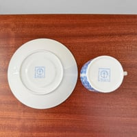 Image 5 of Gustavsberg Bladruta Coffee Cup Trio Set