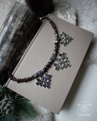 Image 2 of Hiddensee Collier (Silver Plated & Garnet)