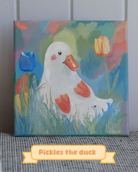Image 1 of Silly Duck Original Paintings