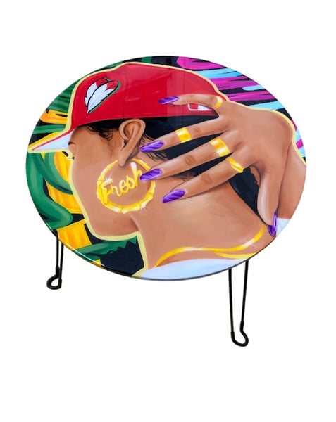 Image of She 2 Fresh (Round Accent Table)