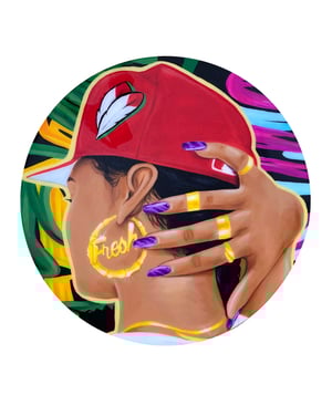 Image of She 2 Fresh (Round Accent Table)