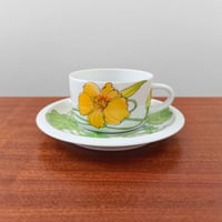 Image 1 of IKEA Krasse Herrgården Tea Cup with Saucer