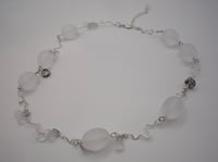 Image 4 of Crystal Egg Necklace